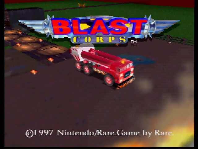 Blast Corps screenshot 3 for Nintendo 64